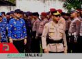 Polres Malra Siap Amankan Lebaran, Kapolres Rian Suhendi  Pimpin Apel Gelar Pasukan Ketupat 2026
