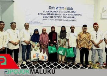 YBM BRI Branch Office Pulau Aru Buka Puasa bersama Anak Yatim