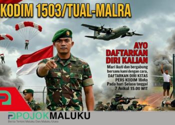 Hari Ini Kodim 1503/Tual Buka Bimbel Gratis, Jalan Harapan Calon Prajurit TNI AD