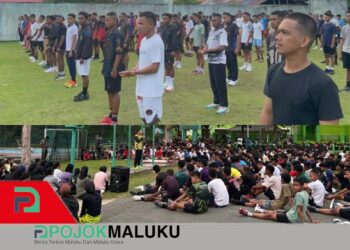 Antusias Meledak, Bimbel Gratis Kodim 1503/Tual Jadi Magnet Generasi Muda Kei