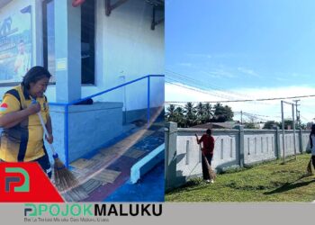 HBP ke-62, Rutan Masohi Tunjukkan Komitmen: Bersih Lingkungan, Tingkatkan Kinerja