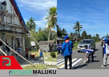 KKN Unpatti Tancap Gas di Negeri Trana, Enam Program Nyata, Dari Sekolah hingga UMKM Digital