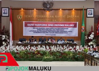 Wagub Maluku Hadiri Paripurna DPRD, Terima Rekomendasi LKPJ Gubernur 2025